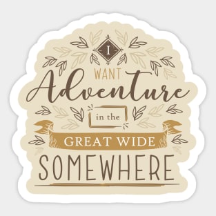 Beauty And The Beast Quote Sticker